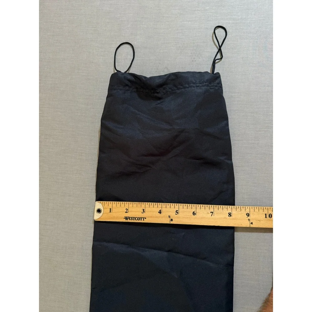 Y-3 Adidas Yohji Yamamoto Dust Bag‎ Black Orange Drawstring Storage